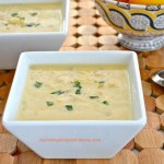 Greek chicken soup Avgolemono