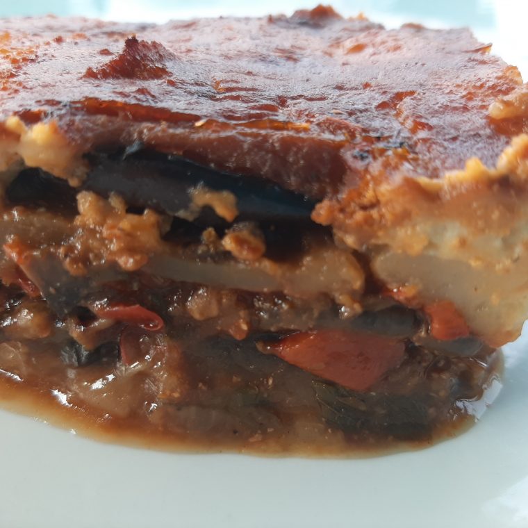 Vegetarian-Moussaka! | HummingBirdPublications