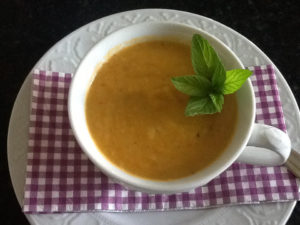 Cauliflower-potato soup Litsa