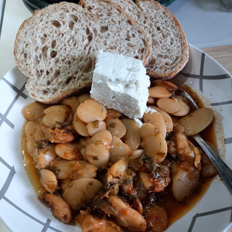 Greek Jumbo Lima Beans,(Gigandes) | HummingBirdPublications